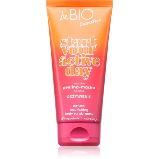 beBIO Start Your Active Day exfoliant pentru îngrijirea corpului 200 ml