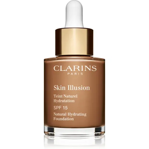 Clarins Skin Illusion Natural Hydrating Foundation makeup radiant cu hidratare SPF 15 culoare 115 30 ml