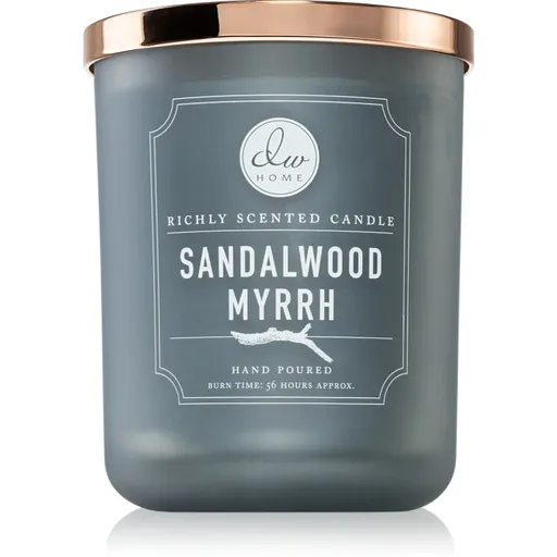 DW Home Signature Sandalwood Myrrh lumânare parfumată 425 g