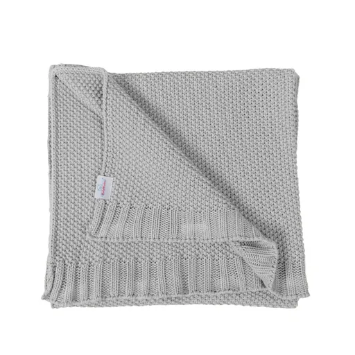 Pătură de copii Tully, gri, 80 x 100 cm
