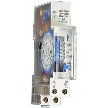 Temporizator analogic, Sinotimer, pentru incalzitoare de apa, felinare, lampi scari, lampi publicitare, irigatii, SUL180a