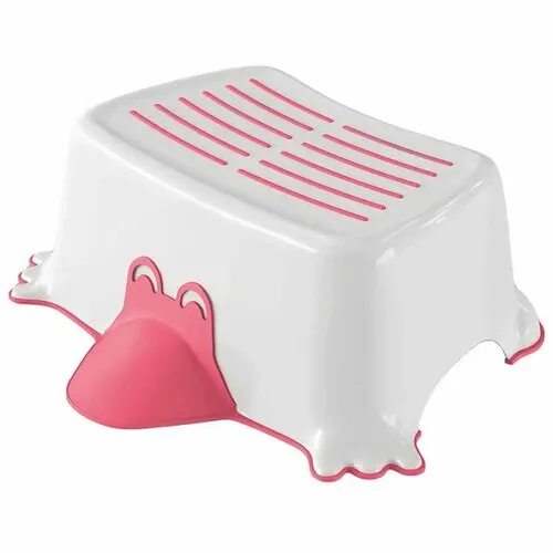 Treaptă de baie AQUALINE 366413 antiderapantăpentru copii Duck, roz, roz