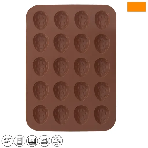 Formă din silicon Nuci pentru 20 buc.