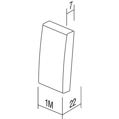 Clapeta 1M Bej simb, TEM Modul TEM-TM11IWNT99-U