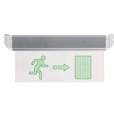 Indicator iluminat de evacuare cu urgenta cu sageata stanga/dreapta cu autonomie de 3 ore Atra 3114