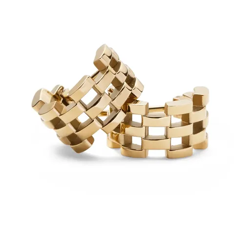 Daniel Wellington Cercei sofisticați placați cu aur 5-Link DW00400990