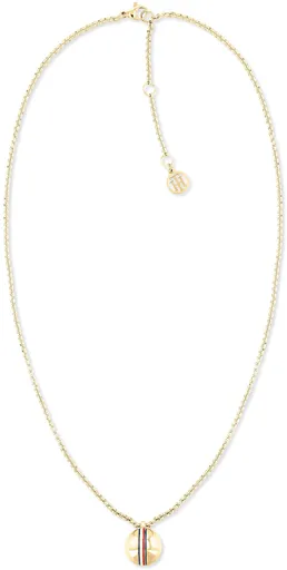 Tommy Hilfiger Colier fermecător placat cu aur cu pandantiv 2780492
