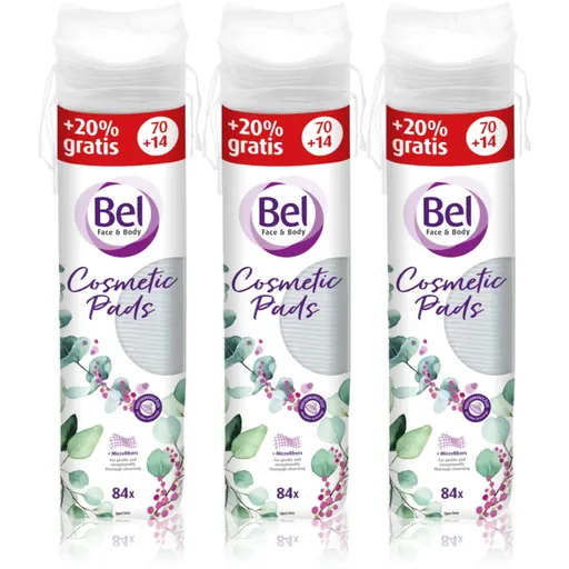 Bel Face & Body dischete demachiante ambalaj economic 3x84 buc