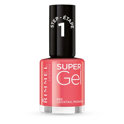 Rimmel Gel lac pentru unghii Super Gel (Nail Polish) 12 ml 032 Cocktail Passion