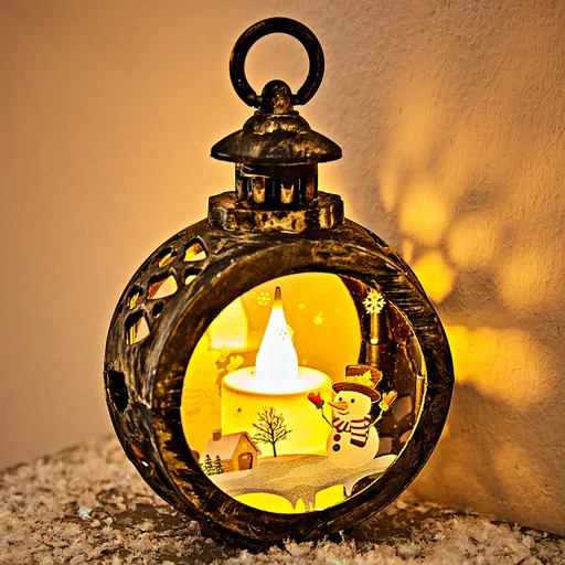 Lanternă „Omul de zăpadă”