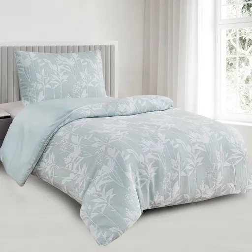 Lenjerie de pat din jacard Alabama verde, 140 x200 cm, 70 x 90 cm, verde