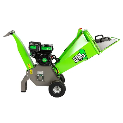 Tocator de crengi cu motor benzina 7 CP, 100 mm diametru maxim de taiere, pentru rumegus