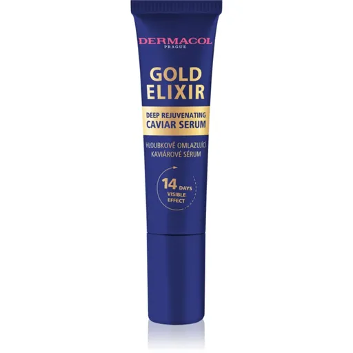 Dermacol Gold Elixir ser de reparare in profunzime cu caviar 12 ml