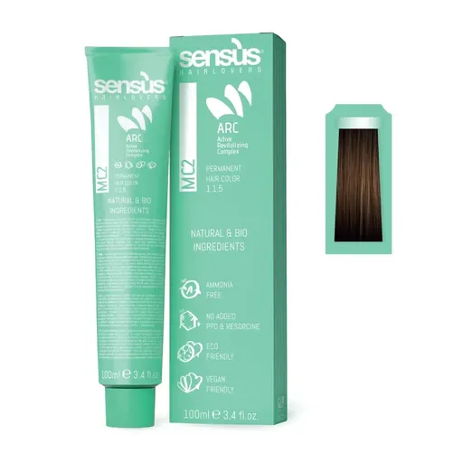 Vopsea de Par Permanenta Sensus MC2 7.3, 100 ml