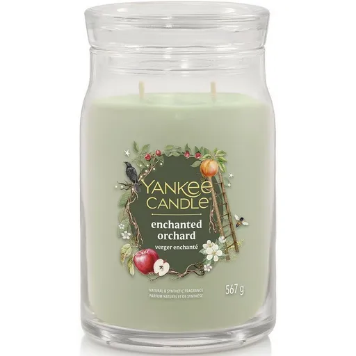 Lumânare parfumată mare Yankee Candle SignatureEnchanted Orchard, 567 g, L