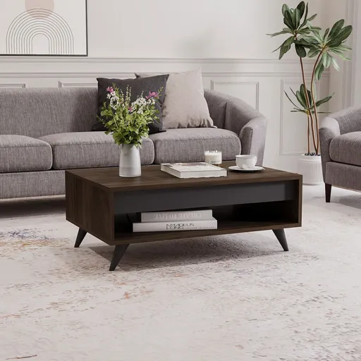 Masuta de cafea, Hanah Home, Century, 90x38x60 cm, Maro