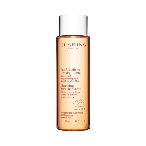 Clarins Apă micelară pentru piele sensibilă (Cleansing Micellar Water) 200 ml