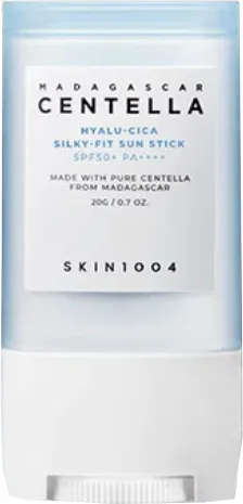 SKIN1004 Cremă de protecție solară roll-on SPF 50+ Madagascar Centella (Hyalu-Cica Silky-Fit Sun Stick) 20 g