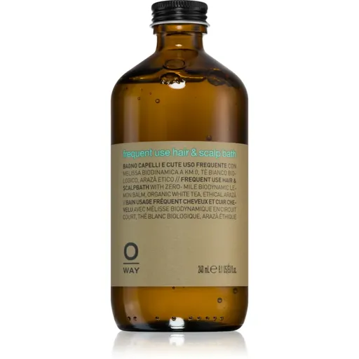 Oway dailyAct Hair & Scalp Bath sampon delicat pentru utilizarea de zi cu zi pentru par si scalp 240 ml