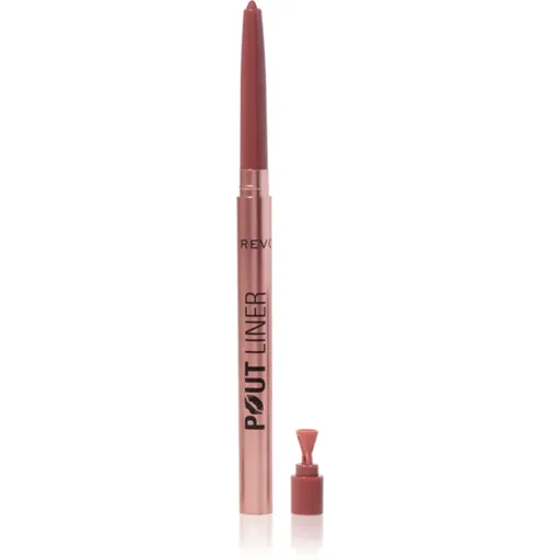 Makeup Revolution Pout Liner creion contur pentru buze pentru volum maxim culoare Doll Warm Nude 0.2 g