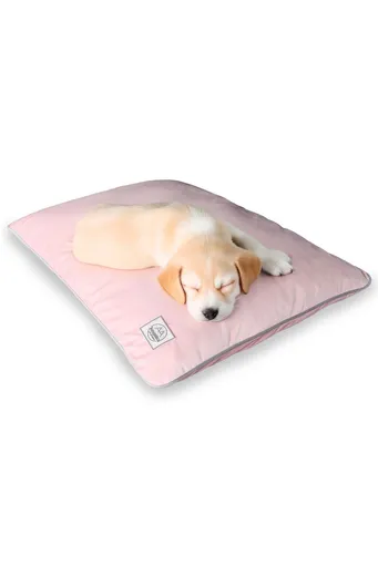 Pat pentru animale de companie, Paws & Whiskers, Puppy Dog L, Material exterior: 100% poliester, Roz deschis