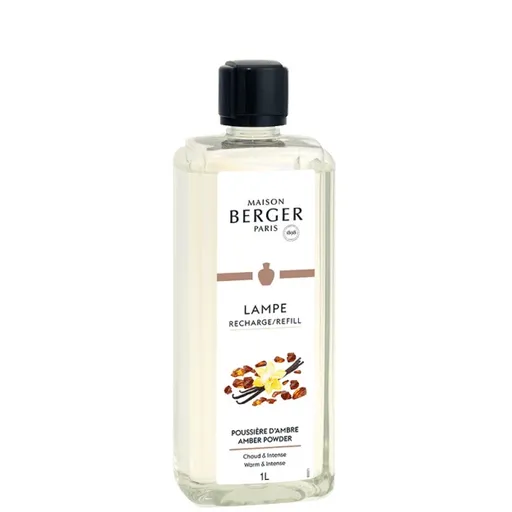Maison Berger Paris Rezervă pentru lampă catalitică Amber Powder (Lampe Recharge/Refill) 1000 ml