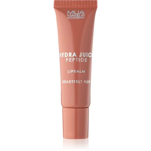 MUA Makeup Academy Hydra Juice Peptide Lip Balm Balsam de buze hidratant pentru stralucire parfum Heartfelt Hun (Honey) 10 ml