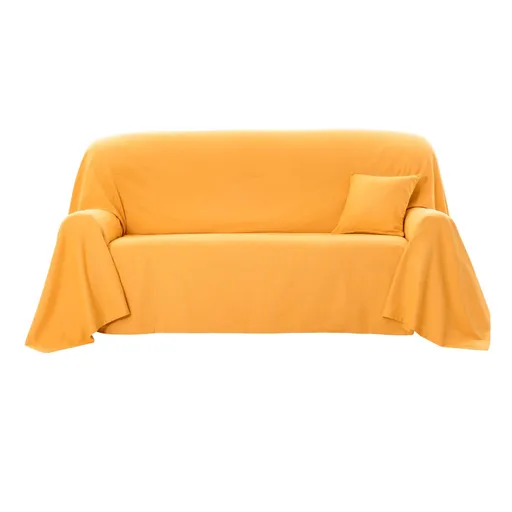 Pătură de canapea Colombine din in, culoare uni