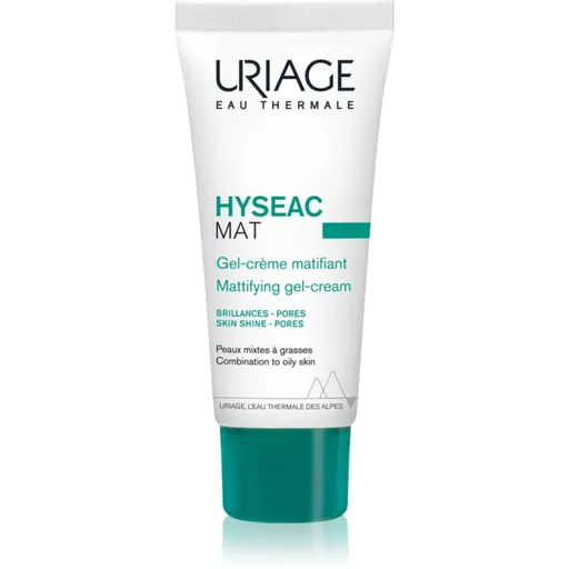 Uriage Hyseac Mat Matifying Gel-Cream crema gel matifiant pentru ten gras și mixt 40 ml