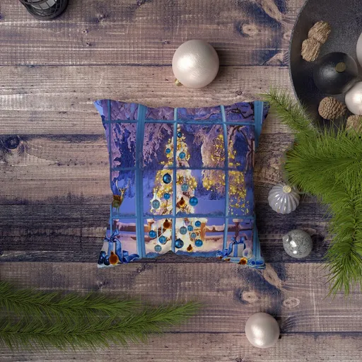 Husa de perna, NYXMAS050, 43x43 cm, Multicolor