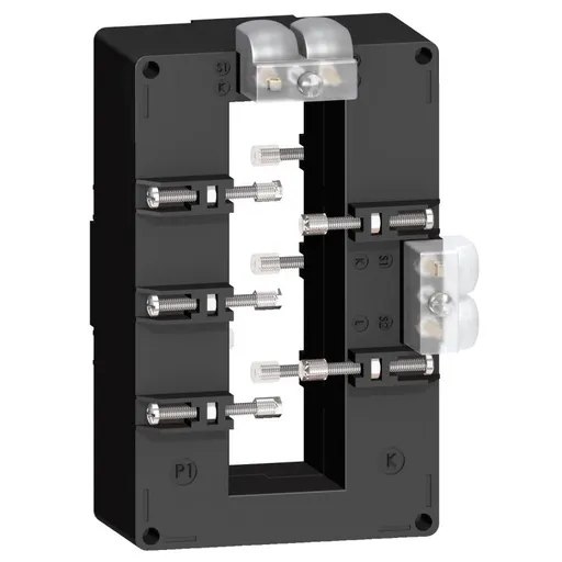 Transformator de curent tropicalizat 3000/5 iesire dubla pentru bari colectoare 127x38 Schneider METSECT5DB300