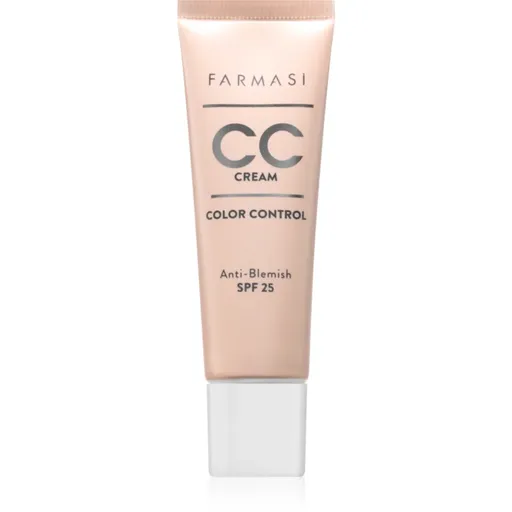 Farmasi Color Control crema CC iluminatoare SPF 25 culoare 01 Light 30 ml