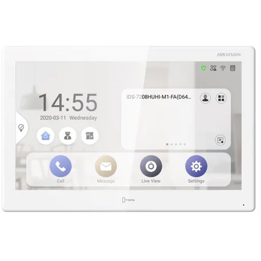 Post interior videointerfon WIFI Hikvision DS-KH9510-WTE1, PoE