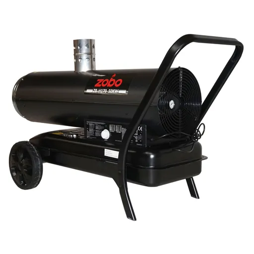Tun Caldura Motorina cu Ardere Indirecta, 50kW Zobo ZB-H170 (170.000 BTU) 400 m2