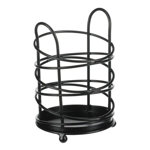 Autronic Suport metalic rotund pentru bucătărie,negru