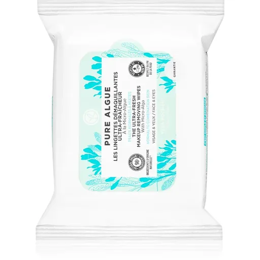 Yves Rocher Pure Algue servetele demachiante 20 buc