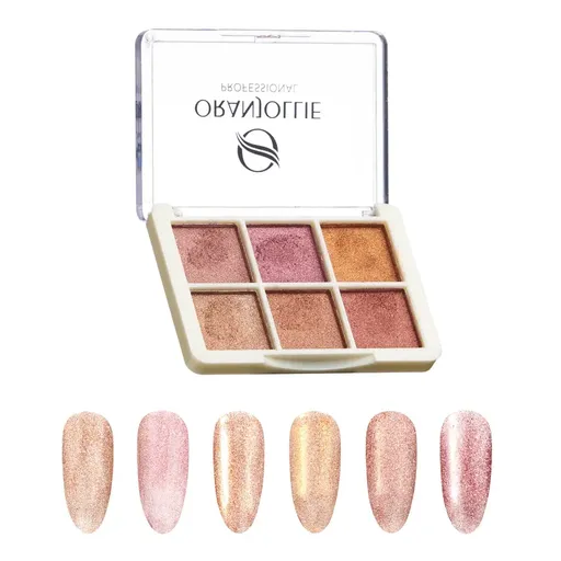 Pigment Unghii Holografic - Paleta Oranjollie 007 - W59AD