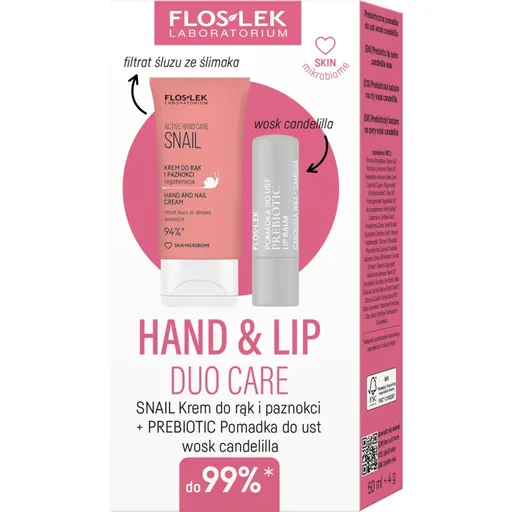 FlosLek Laboratorium Hand & Lip Snail set cadou