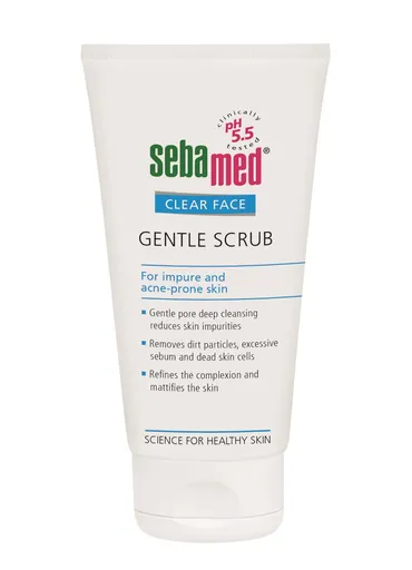 Sebamed Peeling delicat pentru piele Face clar(Gentle Scrub) 150 ml