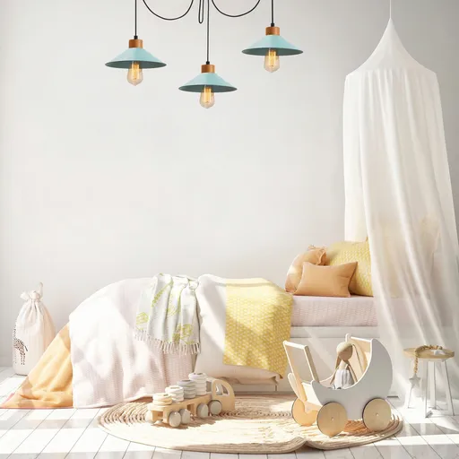 Lustra, Opviq, 525NOR1260, Turcoaz