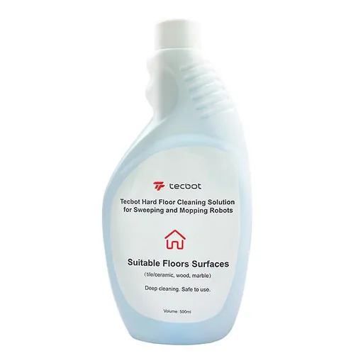 Solutie de curatare pentru aspiratorul robot Tecbot, 0.5 l, Diluare 1:80, Universal, Alb