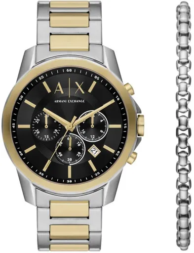 Armani Exchange Set cadou Banks + brățară AX7148SET