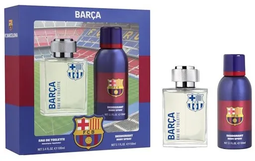 EP Line FC Barcelona - EDT 100 ml + deodorant spray 150 ml