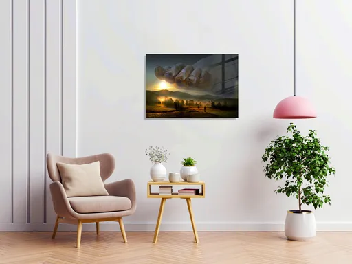 Tablou decorativ, 1218, 70 x 100 cm, Multicolor