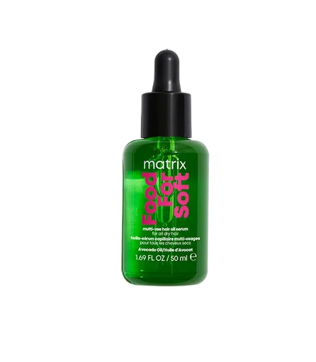 Ulei Hidratant cu Ulei de Avocado si Acid Hialuronic pentru Par Uscat Matrix Food For Soft 50 ml