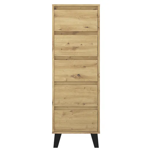 Comodă BOGAN 5S40, stejar Artisan, maro