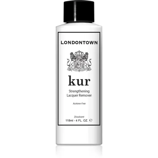 LONDONTOWN Kur Strengthening Lacquer Remover dizolvant pentru oja 118 ml