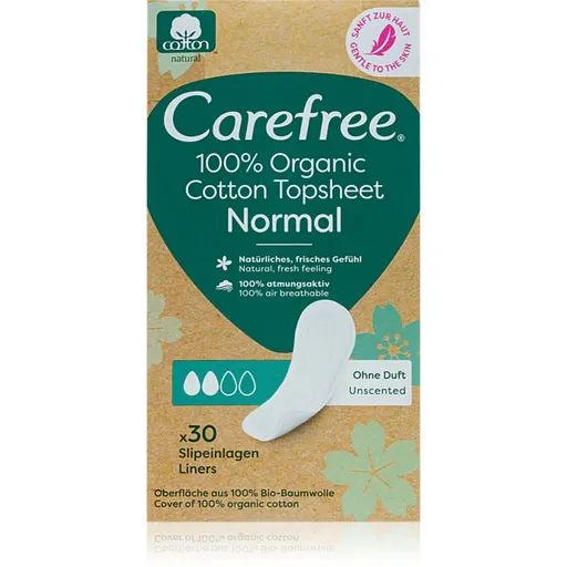 Carefree Organic Cotton Normal absorbante 30 buc