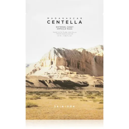 SKIN1004 Madagascar Centella Watergel Sheet Ampoule Mask mască intensă cu hidrogel cu efect de hidratare 25 ml