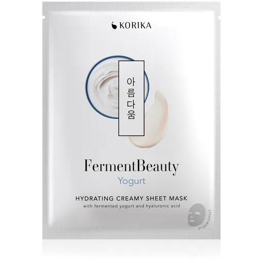 KORIKA Mască de pânză hidratantă FermentBeauty Yogurt (Hydrating Creamy Sheet Mask) 23 g